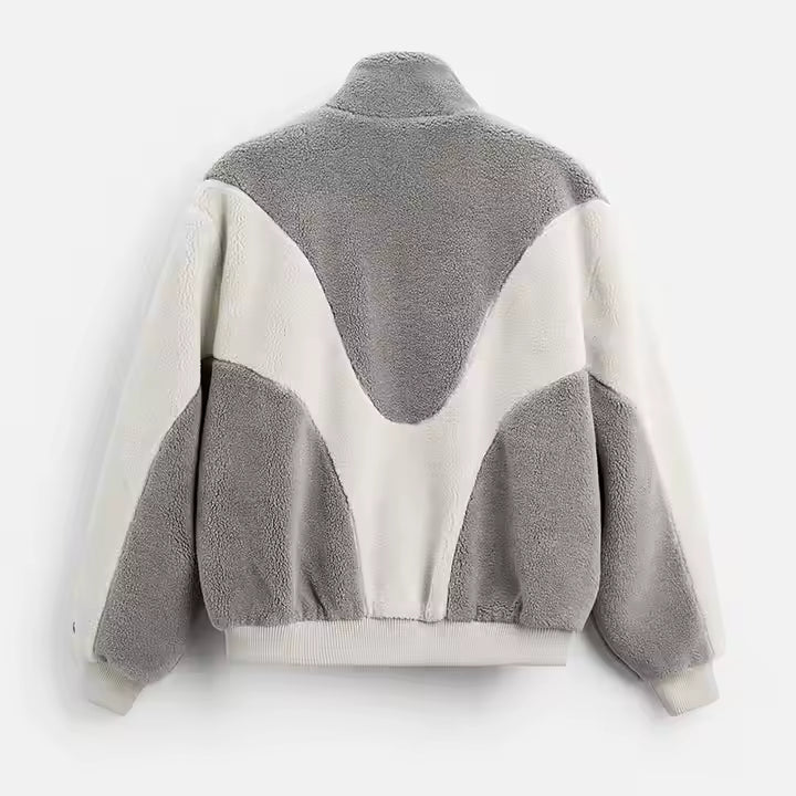 Veste Polaire Sherpa 400 GSM pour Hommes – Confort Thermique & Style Décontracté