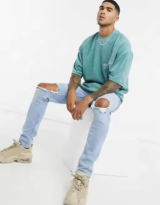 T-shirt Oversize pour Homme – Style Décontracté & Tendance